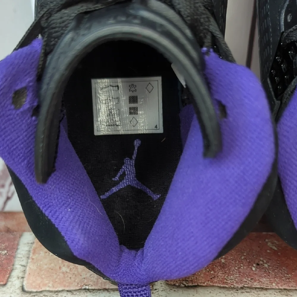 Jordan Spizike Black Court Purple Anthracite White‎ Men's Size 9 Like New Clean